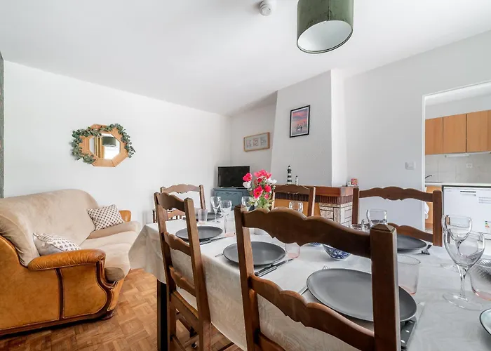 בית נופש Maison Familiale Avec Jardin - 5